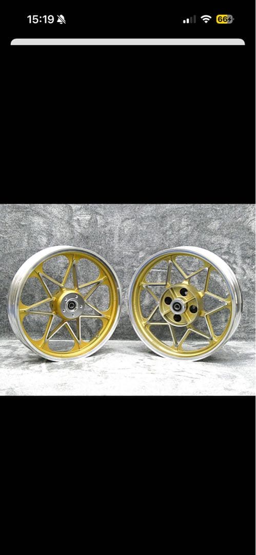 ゼファーχ　キャスト　ホイール　１８インチ　ゼファー　セブンスター　新品未使用