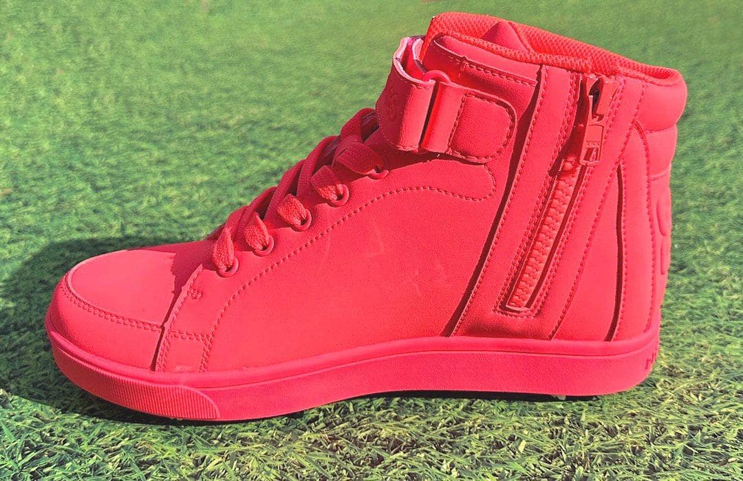 新品正規品 パーリーゲイツ 定価37400円 ゴルフシューズ ピンク 25.0