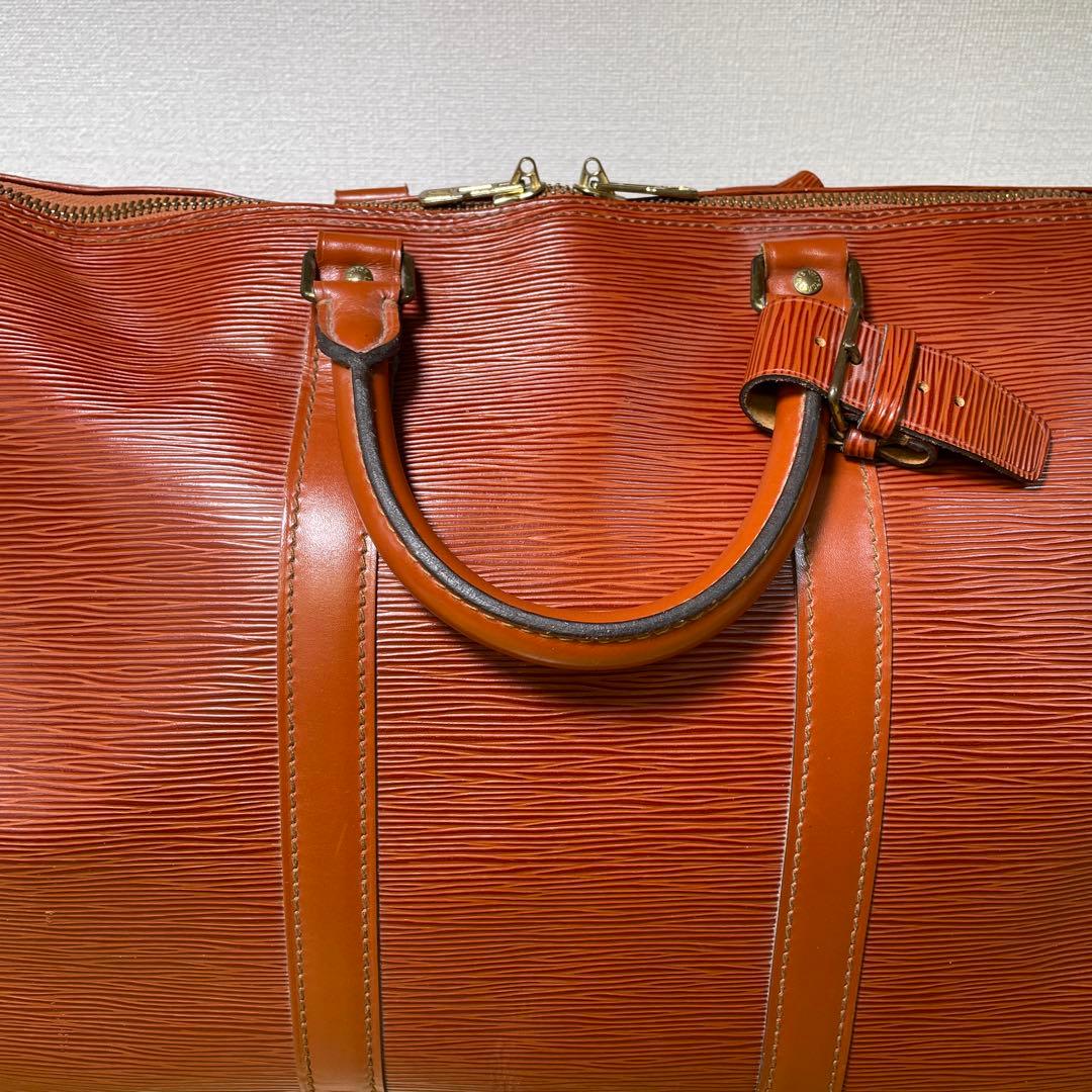 LOUIS VUITTON ルイヴィトン　キーポル55 エピ　ケニアブラウン