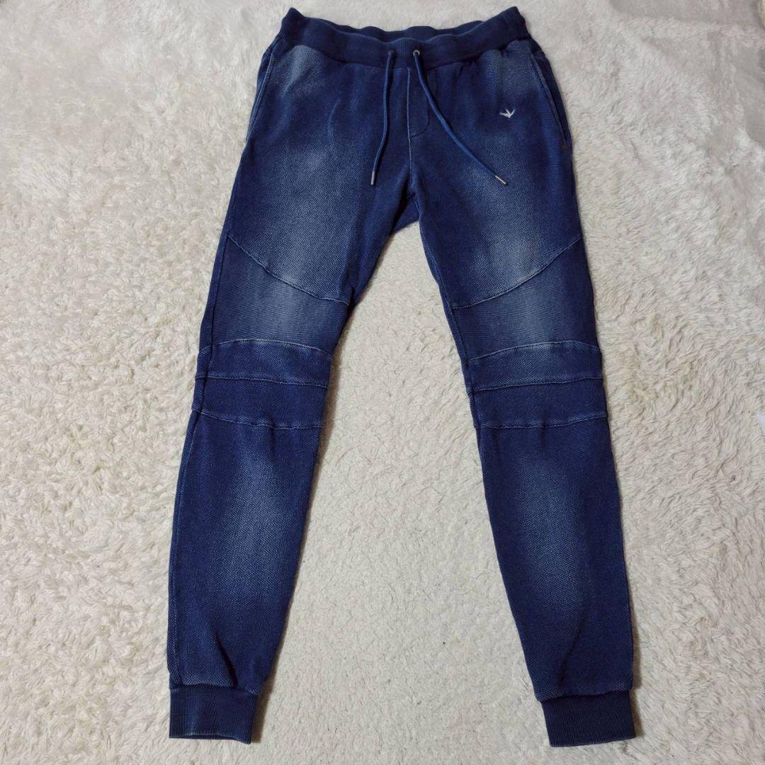 美品✨　ウノピュウ　リラックス　デニムウェア　ストレッチ　セットアップ　L