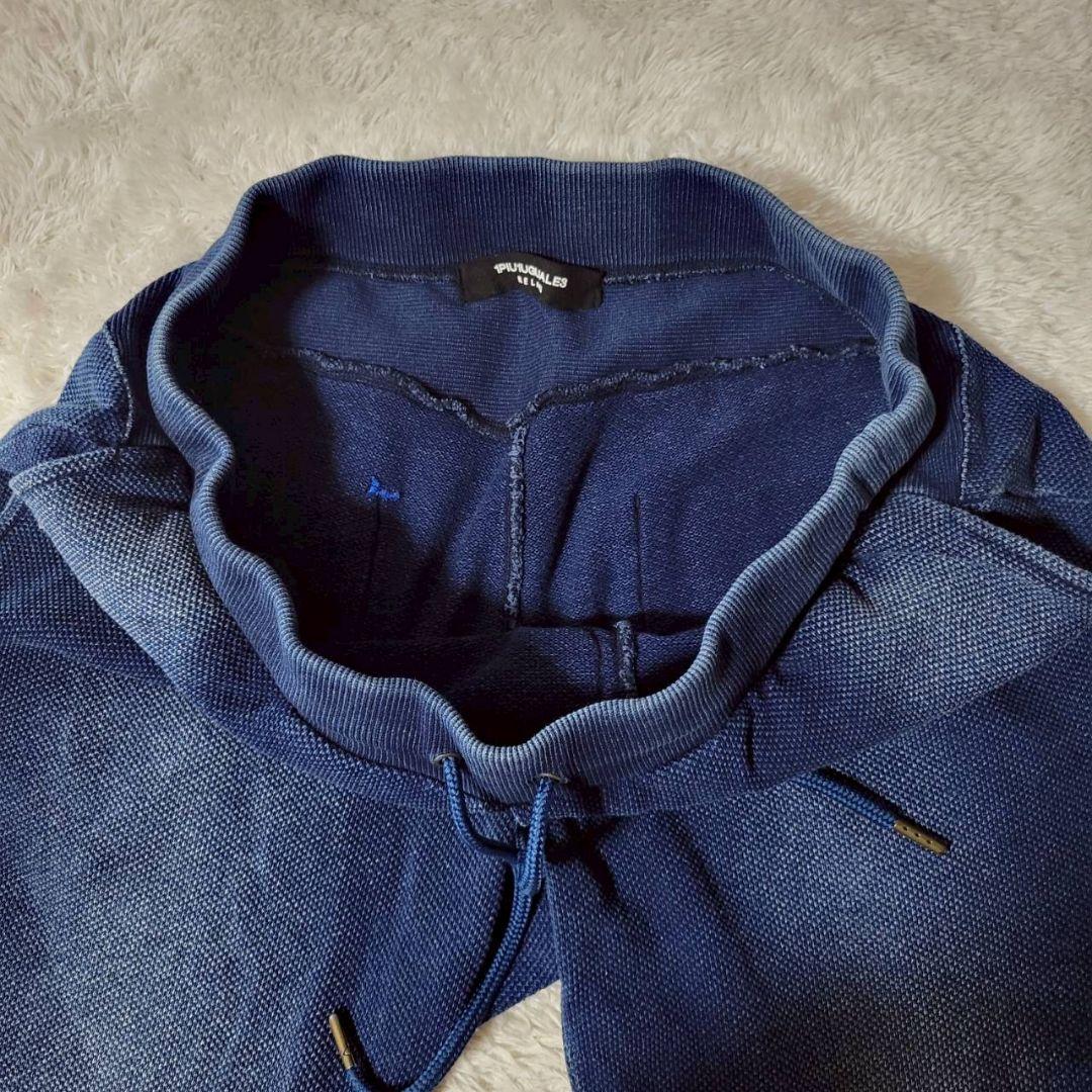 美品✨　ウノピュウ　リラックス　デニムウェア　ストレッチ　セットアップ　L