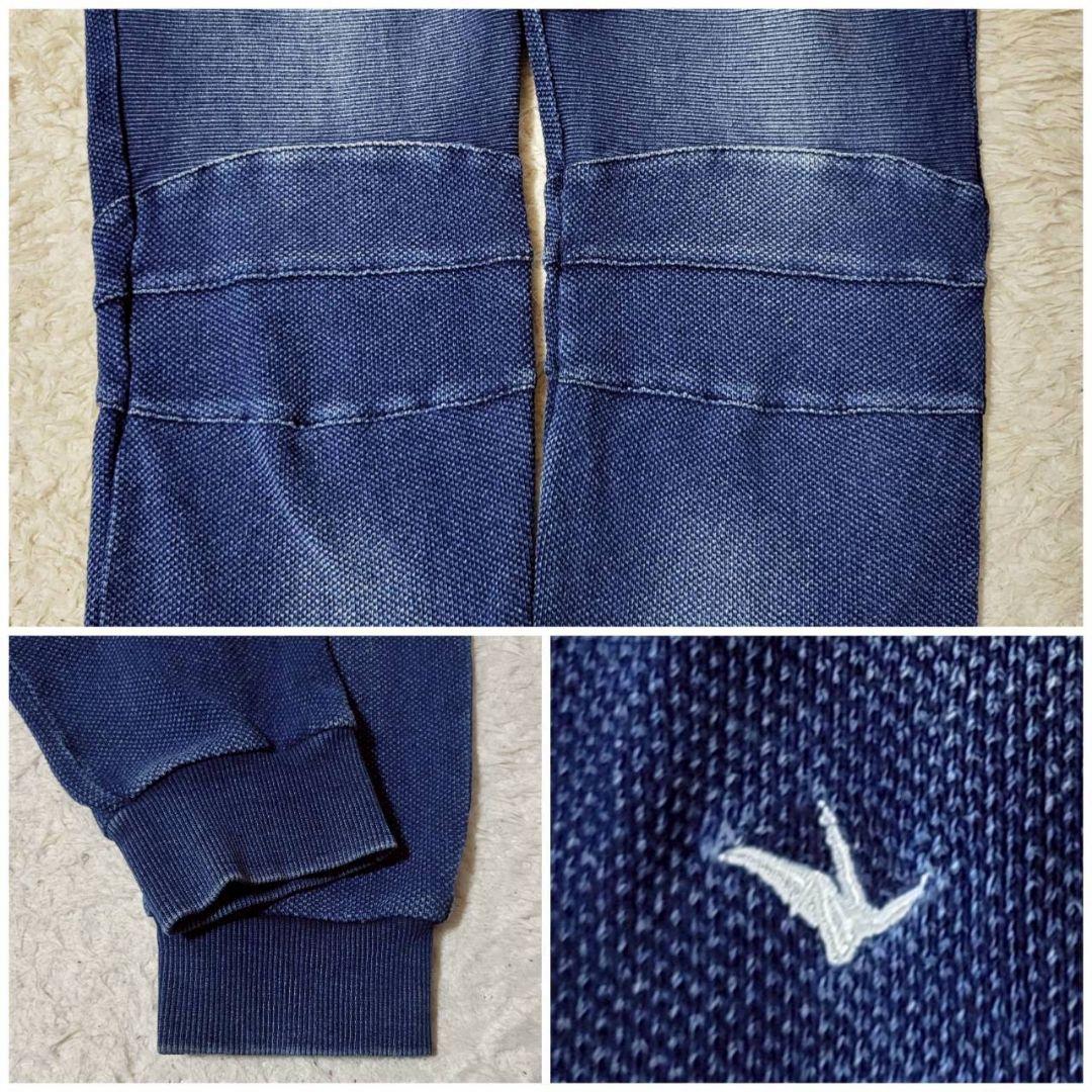 美品✨　ウノピュウ　リラックス　デニムウェア　ストレッチ　セットアップ　L