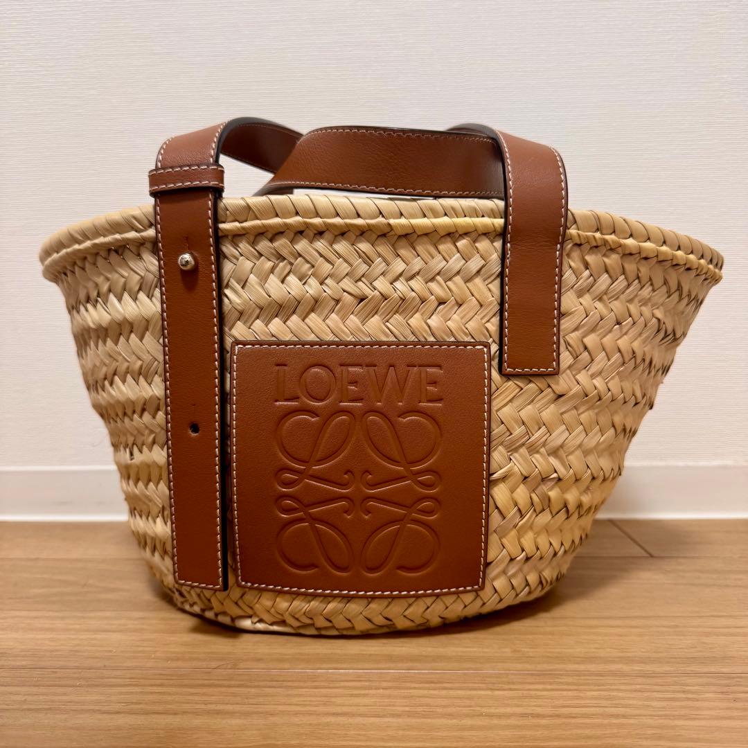 【極美品】LOEWE ロエベ かごバッグ バスケットバッグ