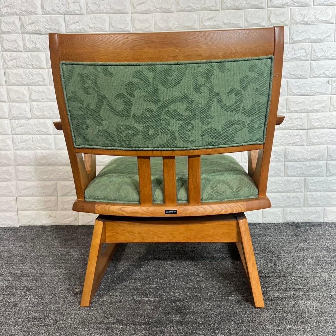 マルニ木工 maruni 回転アームチェア 回転椅子 ダイニングチェア F022