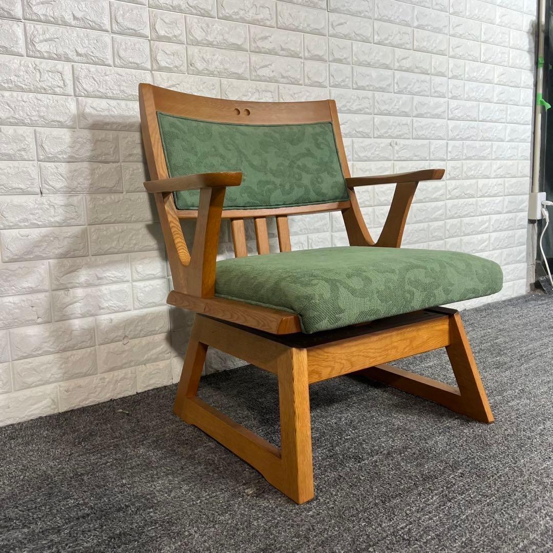 マルニ木工 maruni 回転アームチェア 回転椅子 ダイニングチェア F022