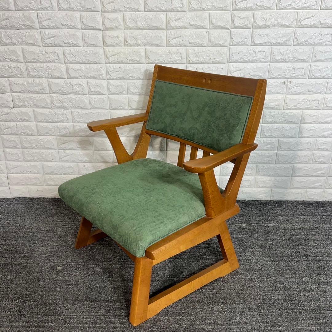 マルニ木工 maruni 回転アームチェア 回転椅子 ダイニングチェア F022