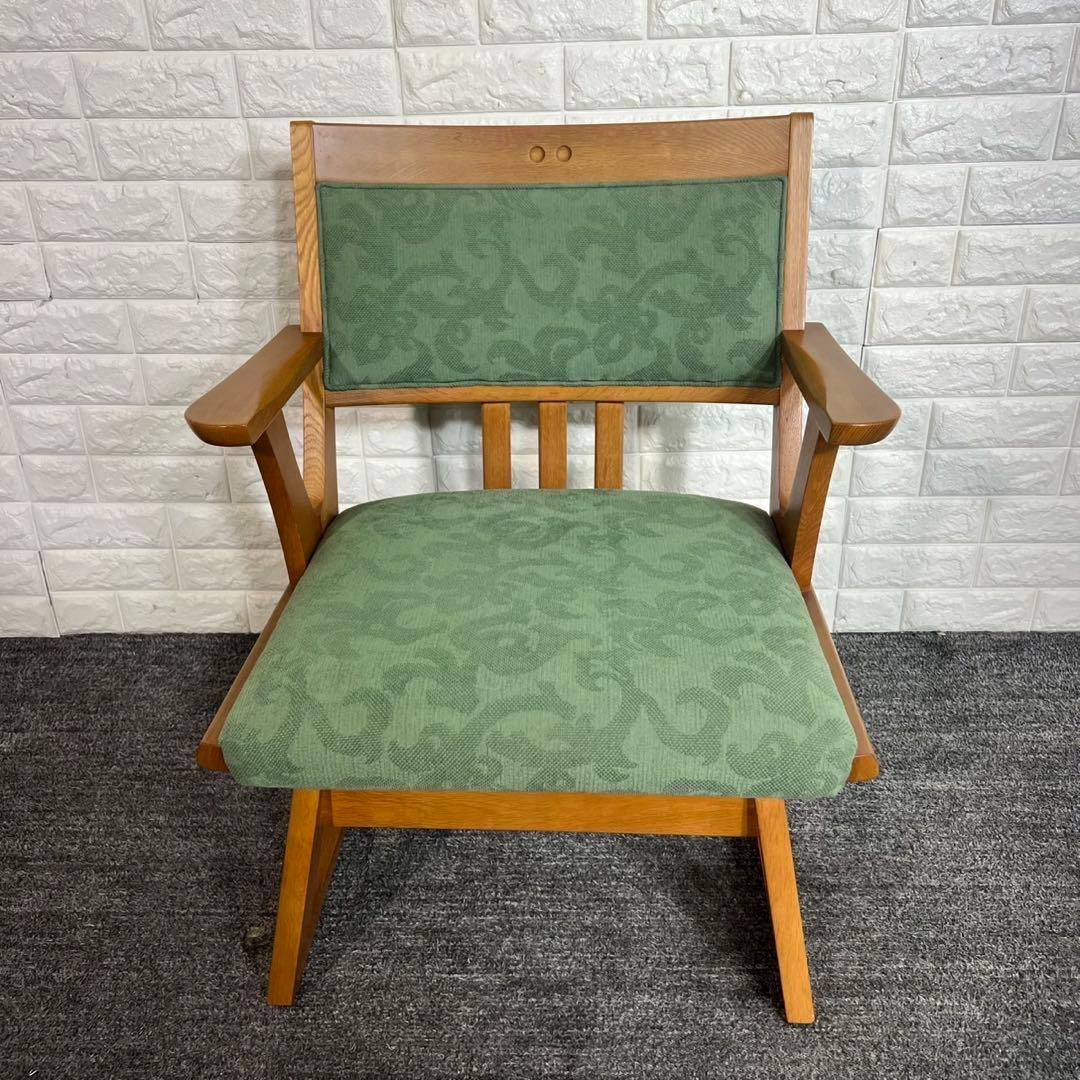 マルニ木工 maruni 回転アームチェア 回転椅子 ダイニングチェア F022