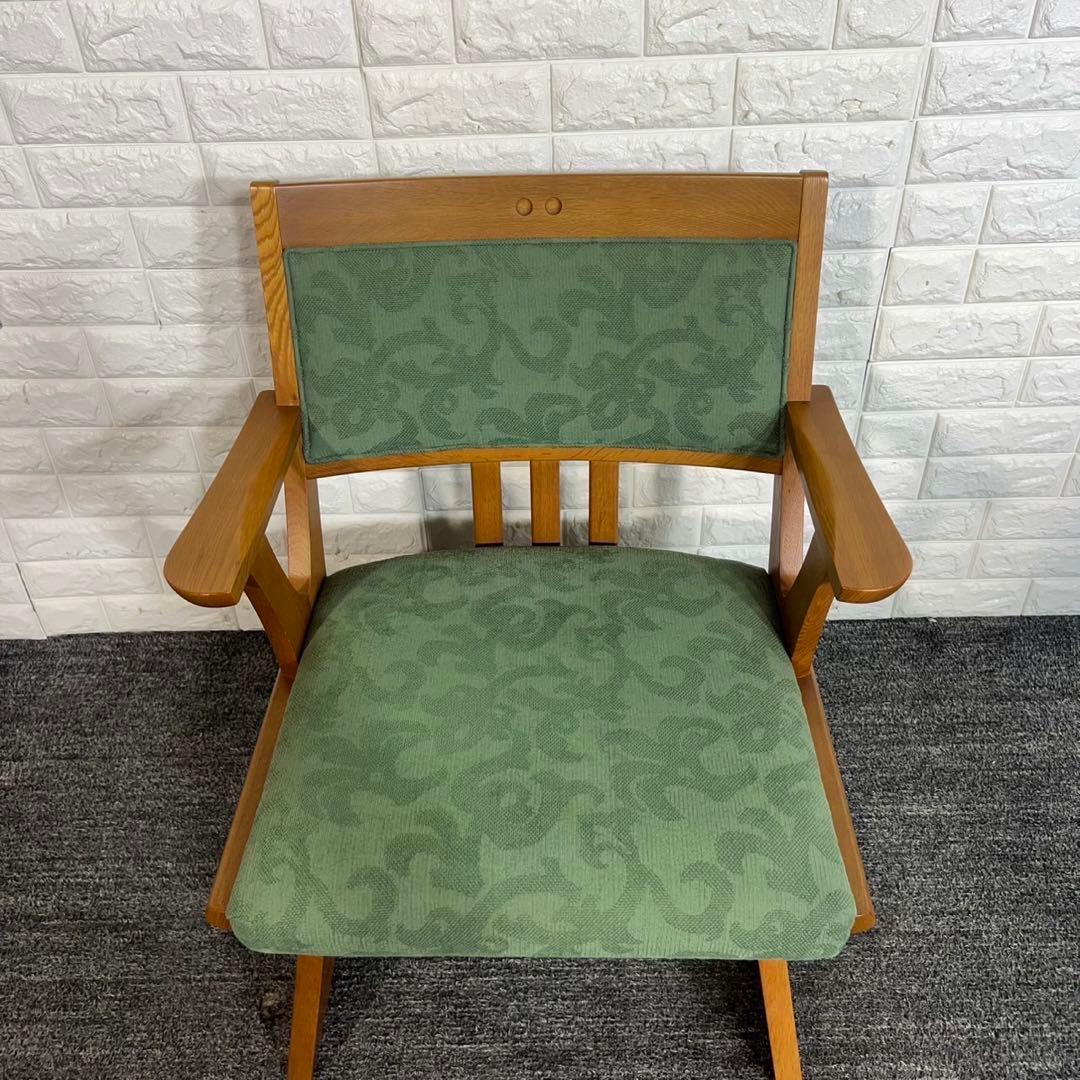 マルニ木工 maruni 回転アームチェア 回転椅子 ダイニングチェア F022