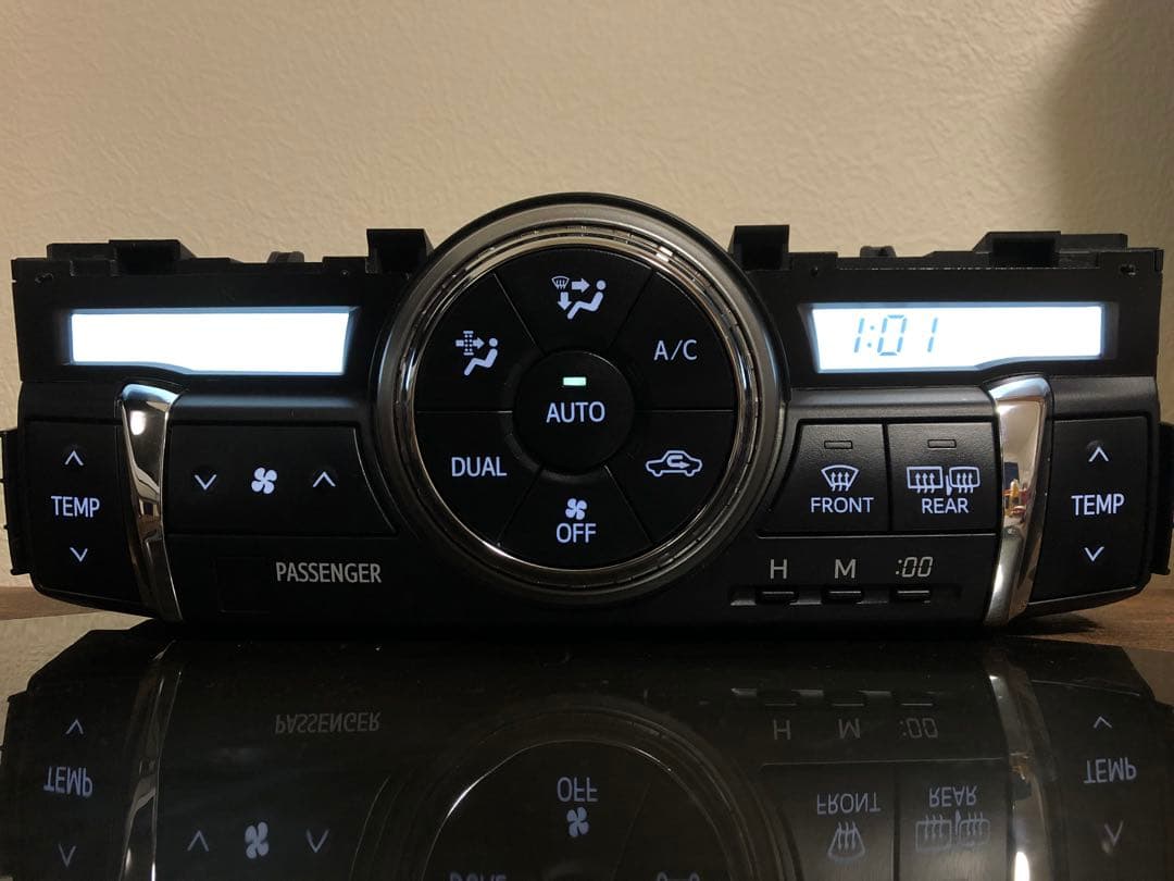 130マークX 中期 後期 エアコンパネル LED打ち替え スイッチ n6