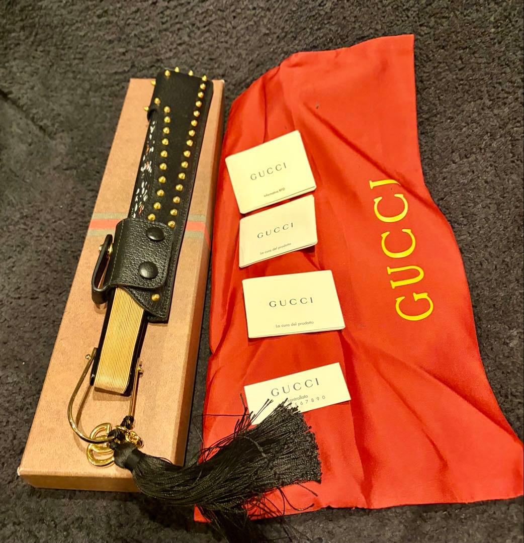 Gucci グッチ 扇子 新品 レア Tessa Thompson着用