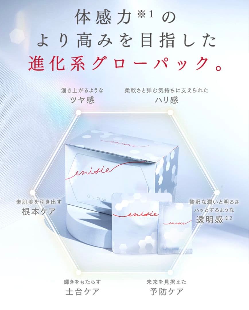 新品未開封　エニシーグローパック　10回分