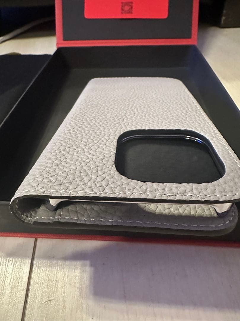 iPhone14 ケース　BONAVENTURA グレー　新品未使用