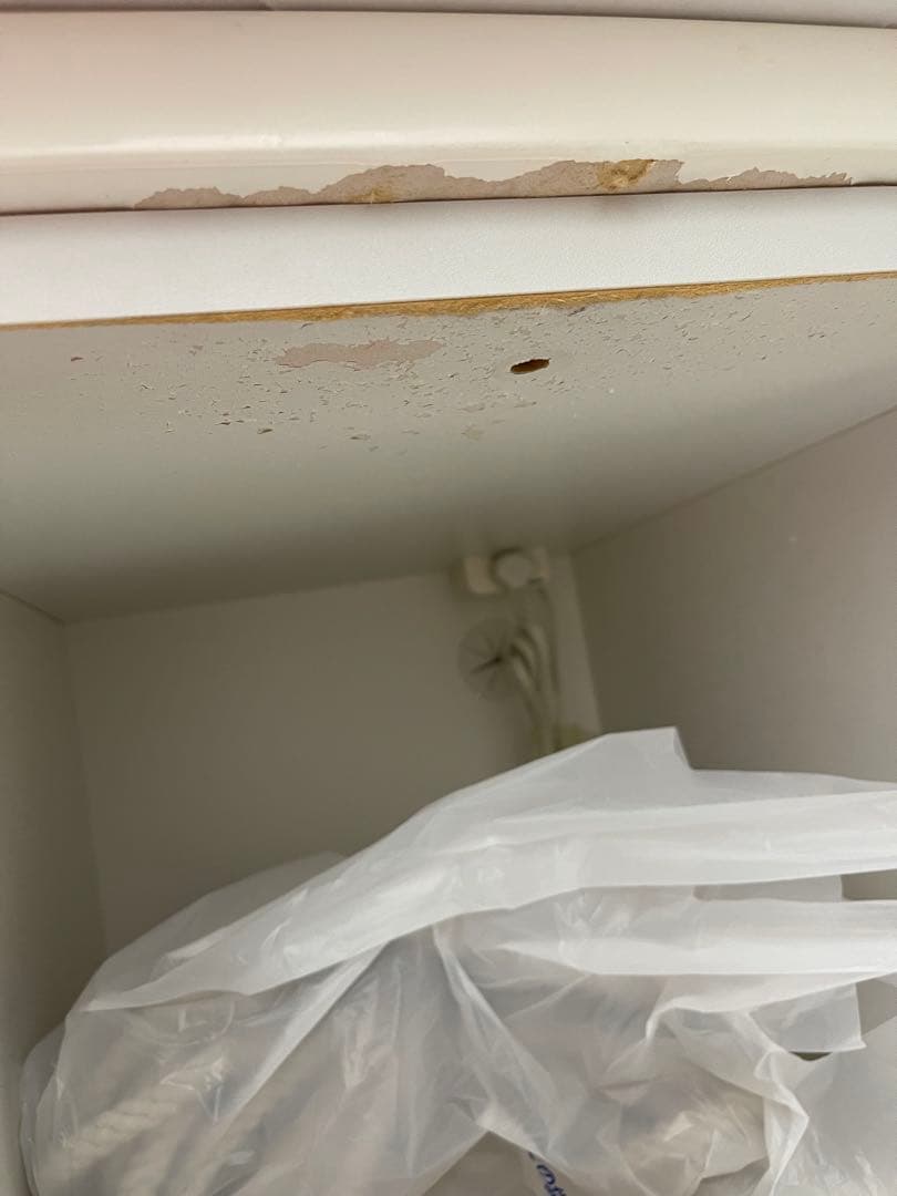 ニトリ　食器棚　幅80　クリスナ　80KB-WH