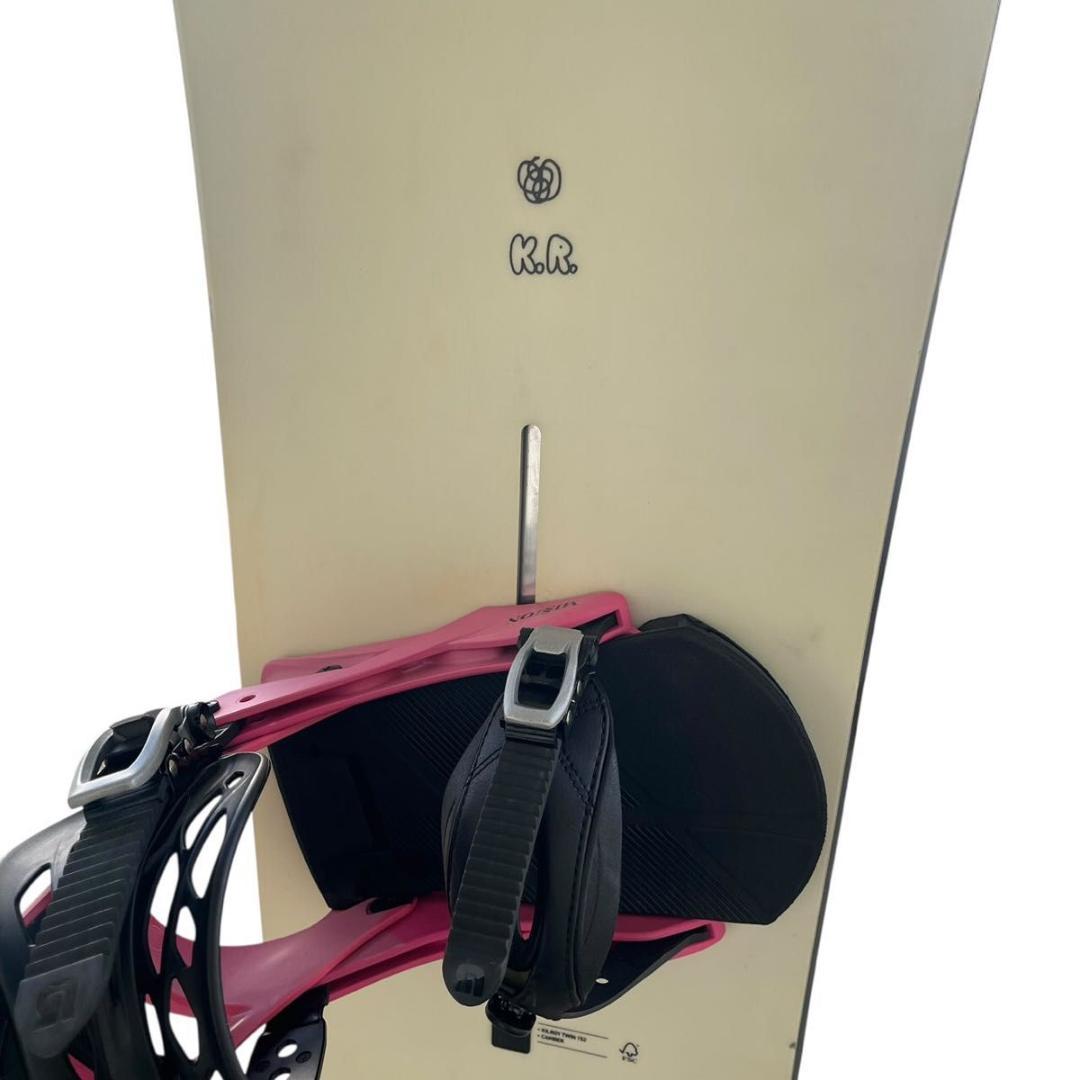 バートン キルロイ ツイン 152cm × MISSION BARTONセット