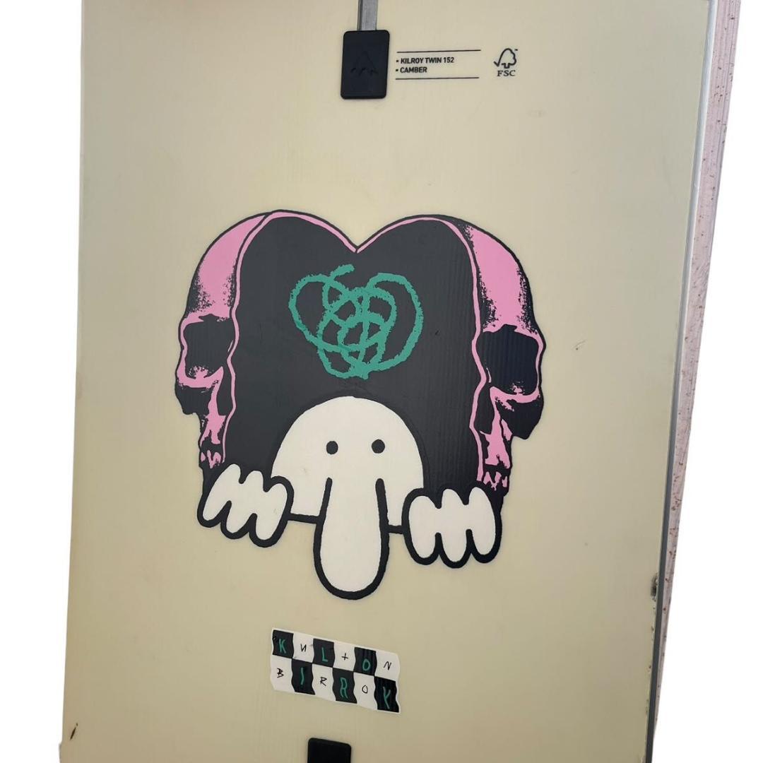 バートン キルロイ ツイン 152cm × MISSION BARTONセット