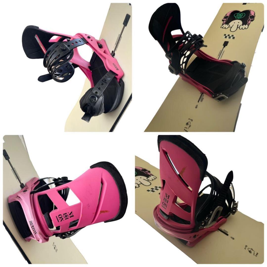 バートン キルロイ ツイン 152cm × MISSION BARTONセット