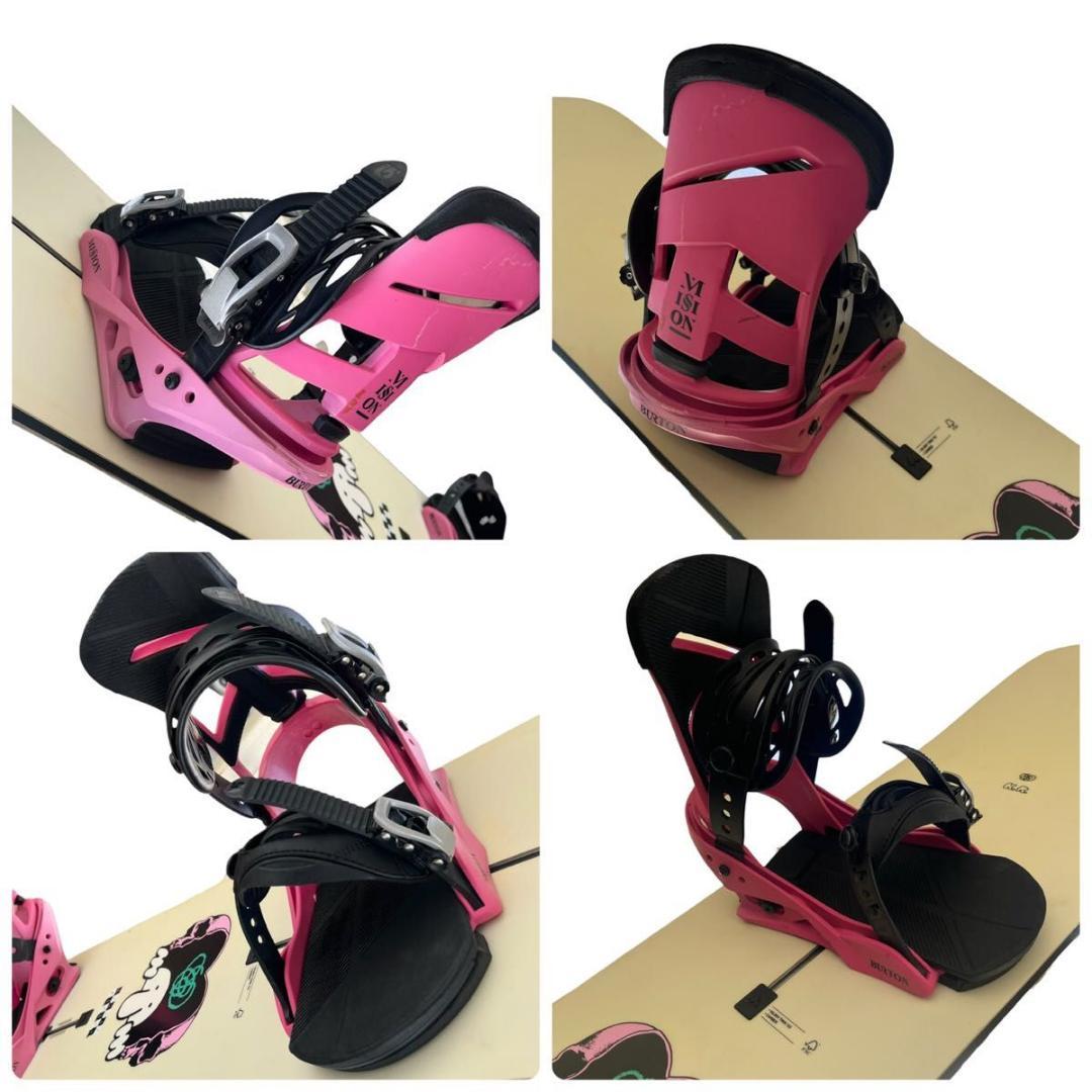 バートン キルロイ ツイン 152cm × MISSION BARTONセット