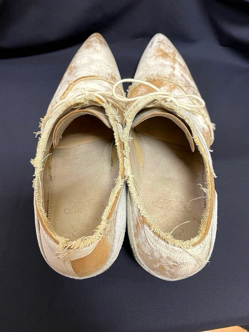 TORNADO MART USEDダメージ加工 ドレスシューズ