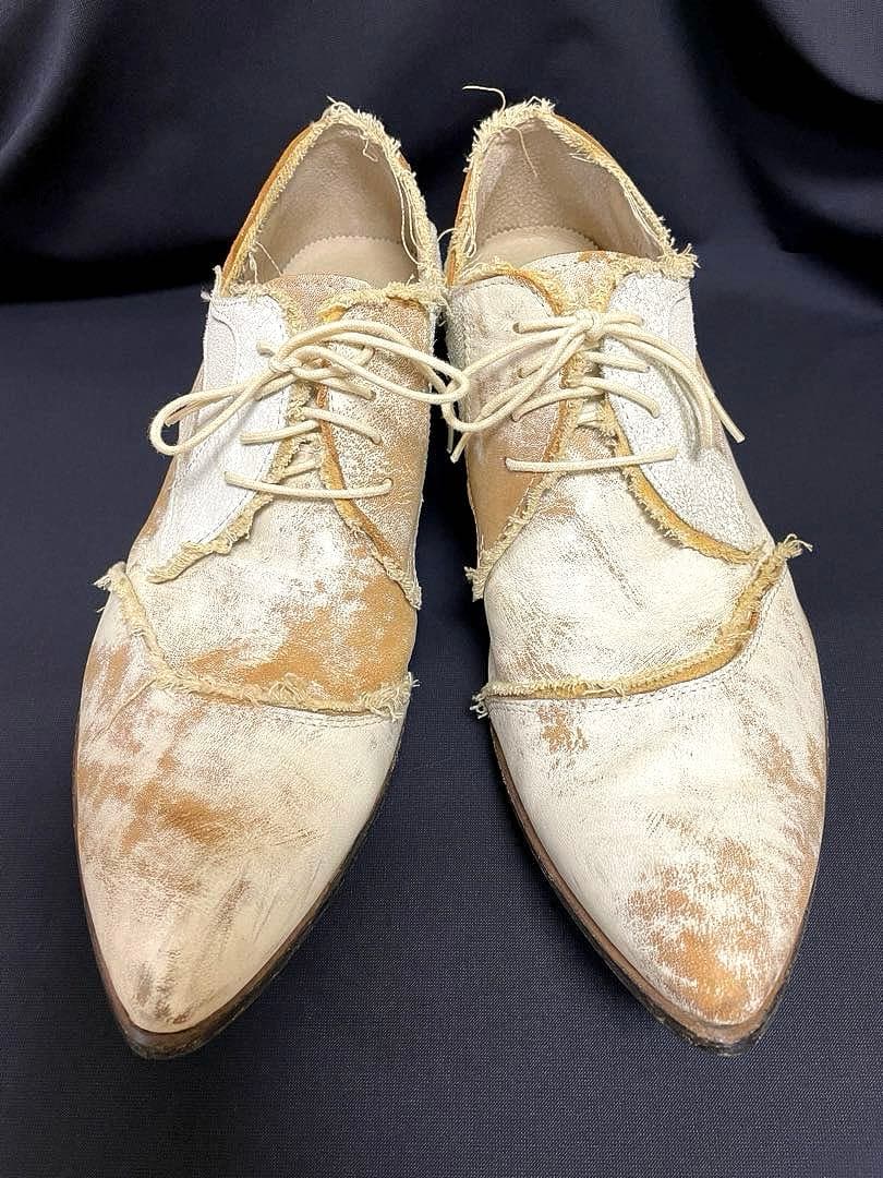 TORNADO MART USEDダメージ加工 ドレスシューズ