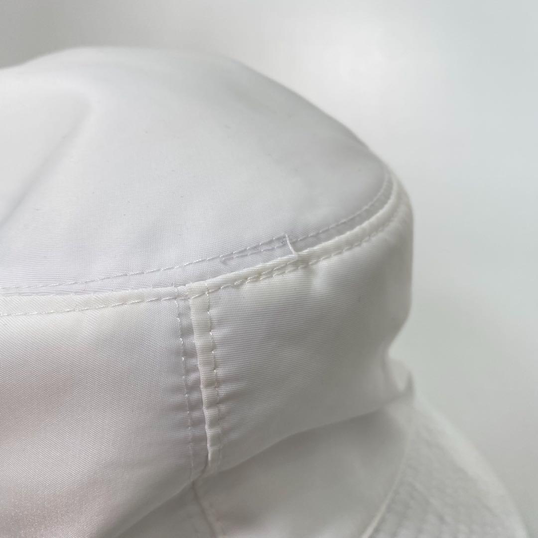 【正規・超人気商品】PRADA プラダ バケットハット キャンバス ホワイト