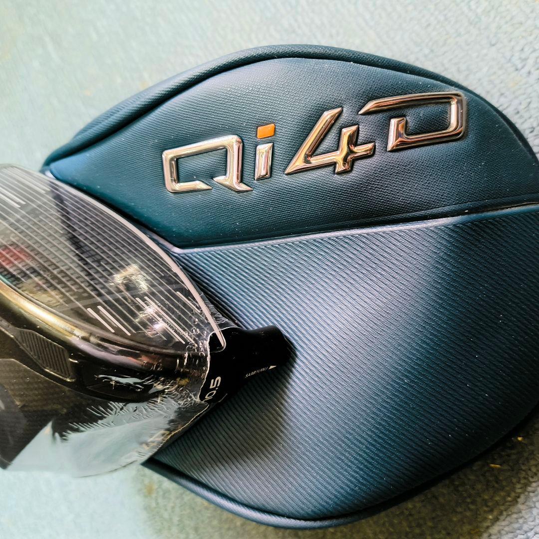 【新品未使用】 テーラーメイド Qi4D MAX ドライバー 10.5度 ヘッド