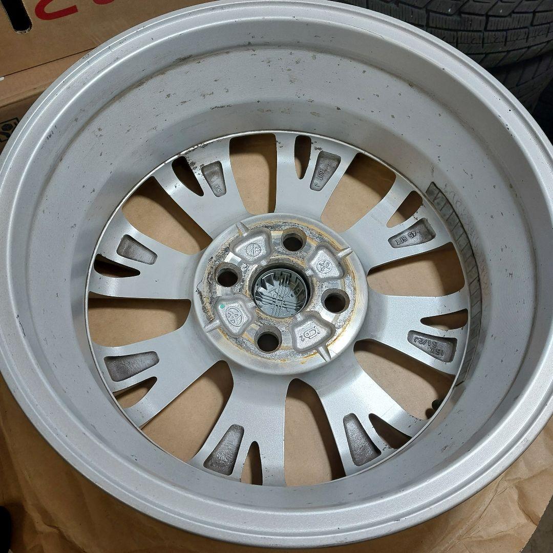 トヨタ　130系　ヴィッツ　純正　アルミホイール　2本　②