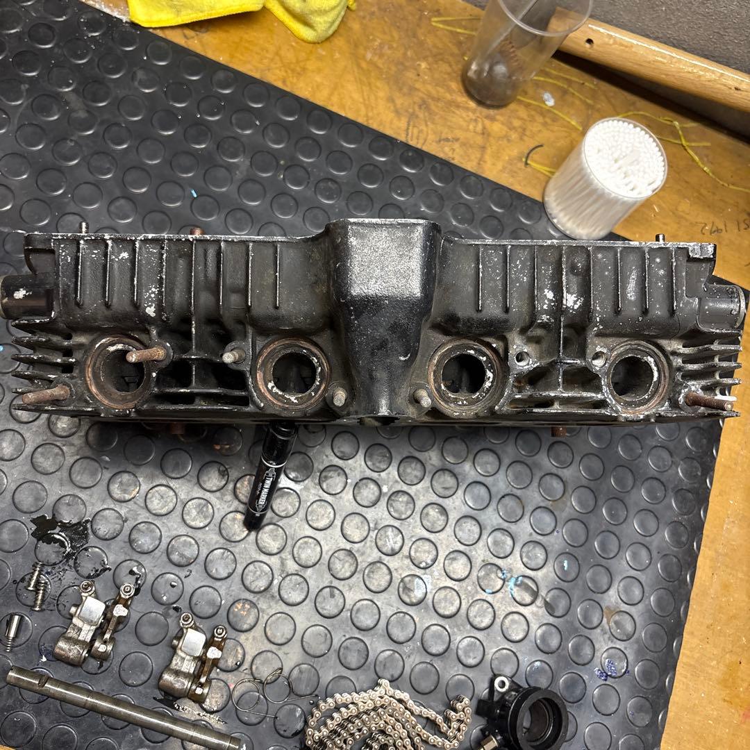 cbr400f CBR400F シリンダーヘッド