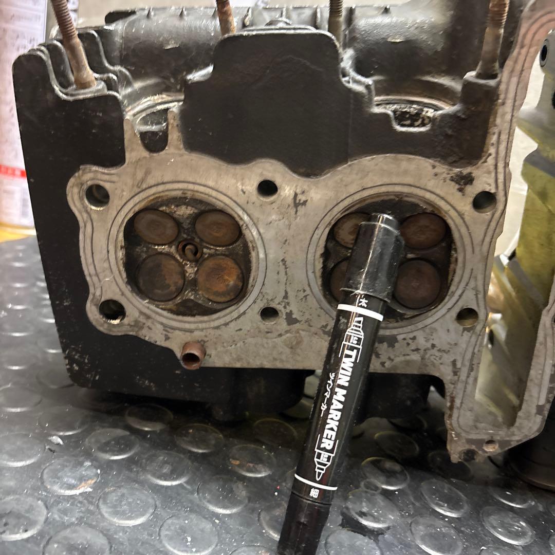 cbr400f CBR400F シリンダーヘッド