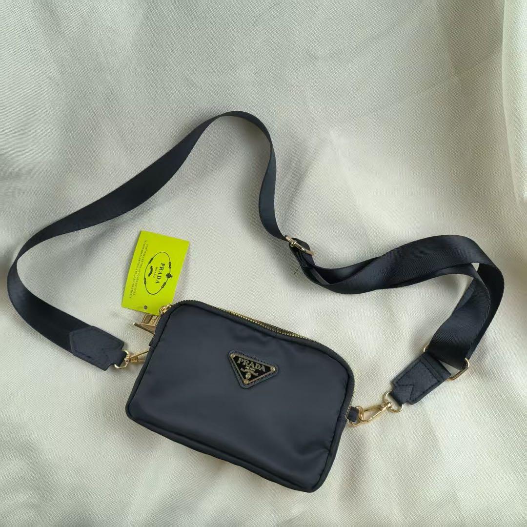 非売品 ノベルティ ナイロン ショルダーバッグ ブラック 新品