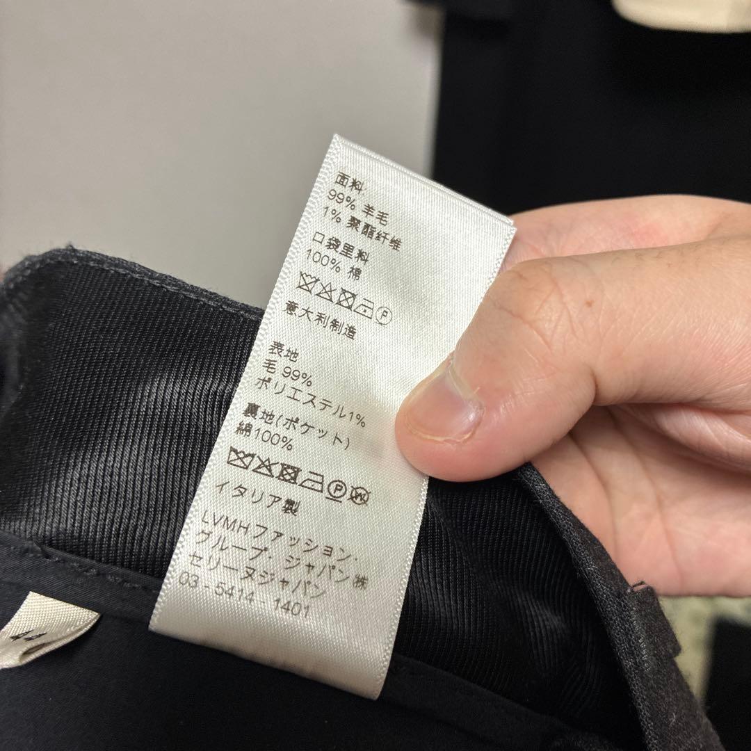 セリーヌ　エディ期　21ss クラシカルストライプスラックス　44