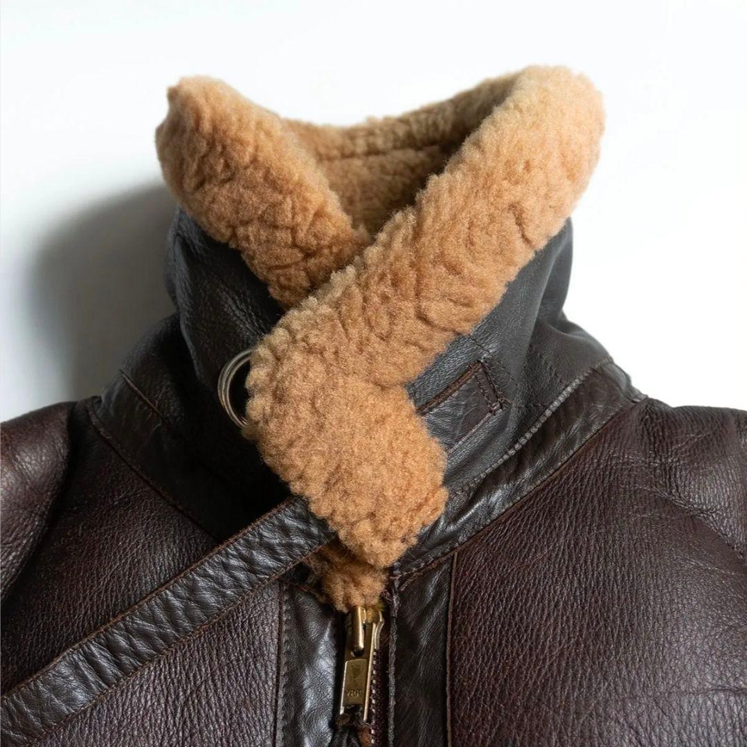 【希少】英国空軍AVIATION LEATHER40 アーヴィン イングランド製