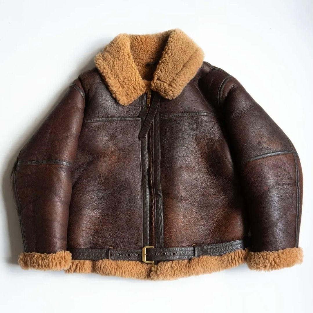 【希少】英国空軍AVIATION LEATHER40 アーヴィン イングランド製