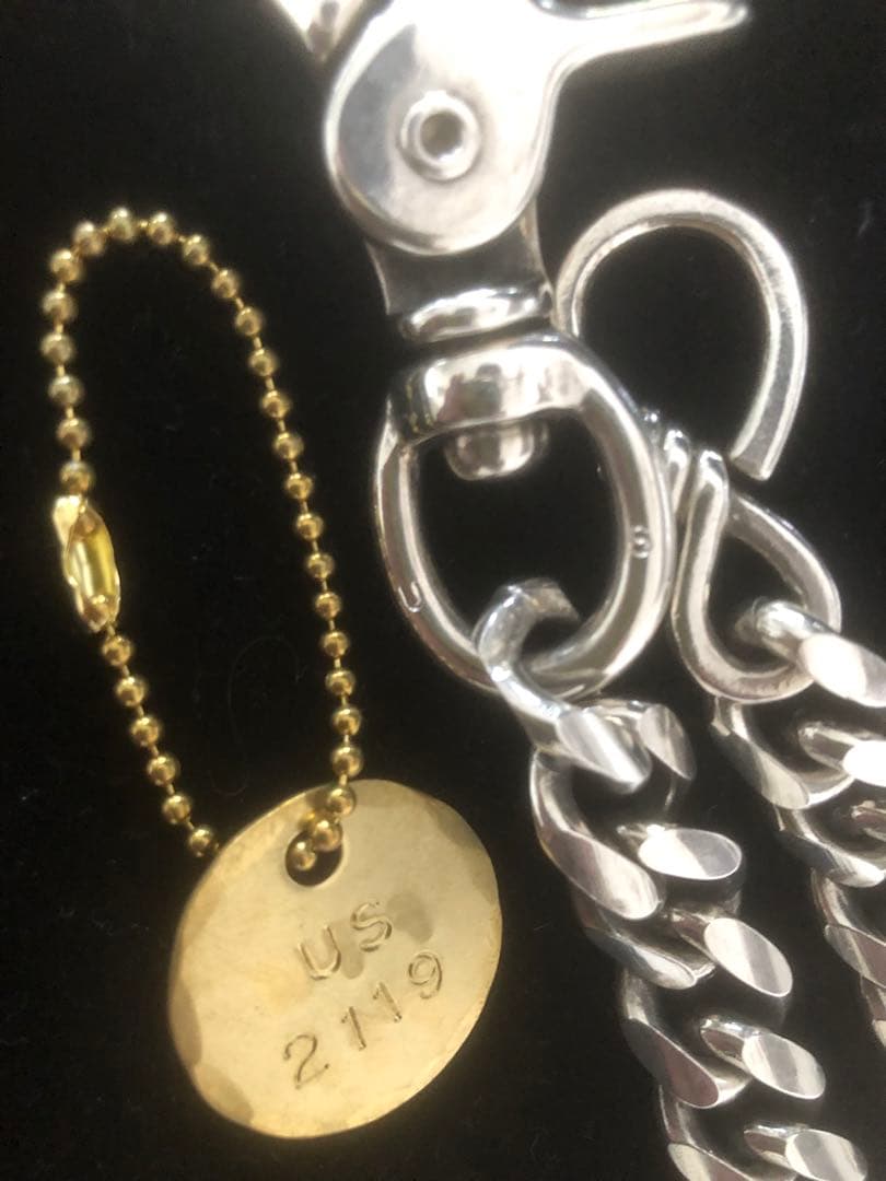 完売品 US三軒茶屋 オリジナル ヘビーゲージウォレットチェーン