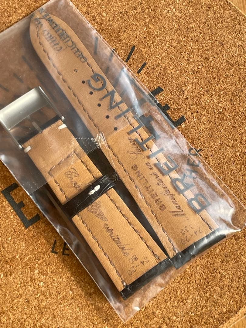 BREITLING ブライトリング純正レザーベルト 24-20 尾錠付き760P