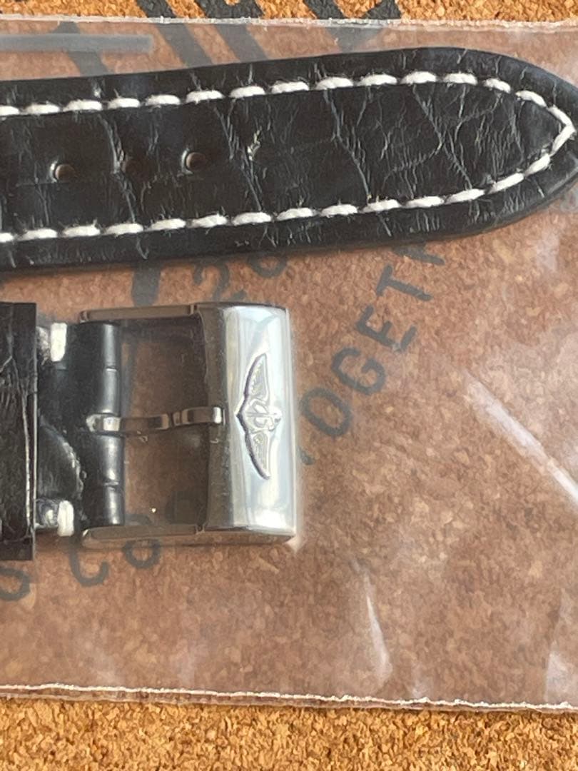 BREITLING ブライトリング純正レザーベルト 24-20 尾錠付き760P