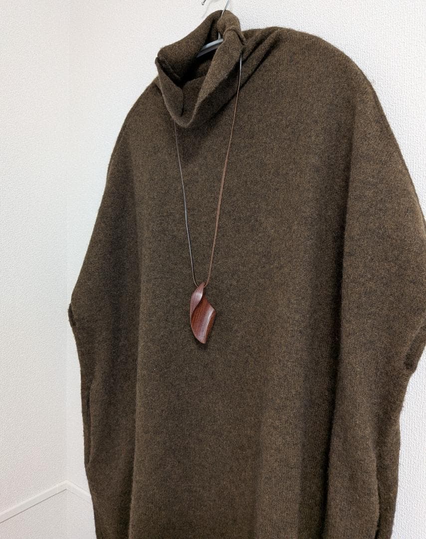 ババグーリ　未使用　ヤクウール　ニットチュニック　ヨーガンレール