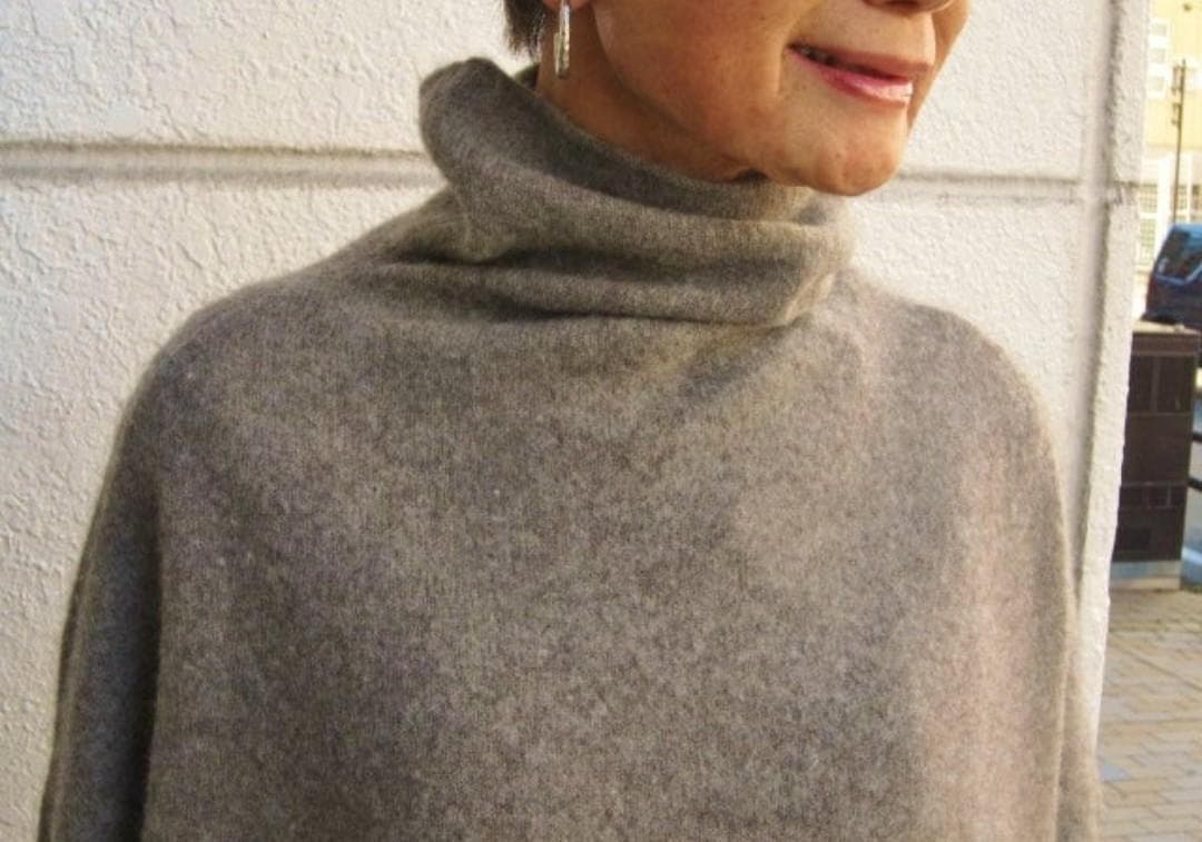 ババグーリ　未使用　ヤクウール　ニットチュニック　ヨーガンレール