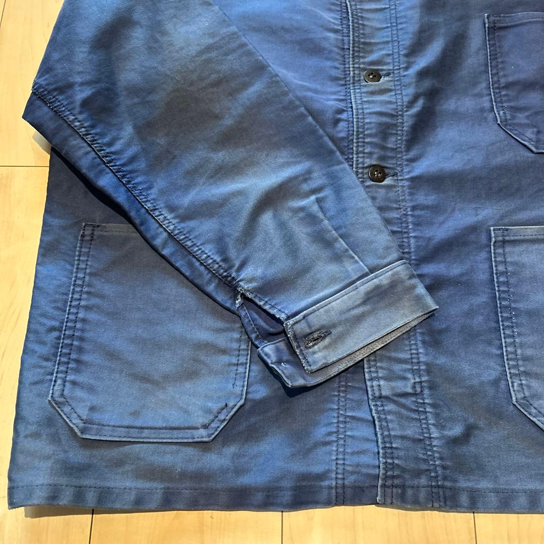 1960s フレンチ　モールスキン ワークジャケット