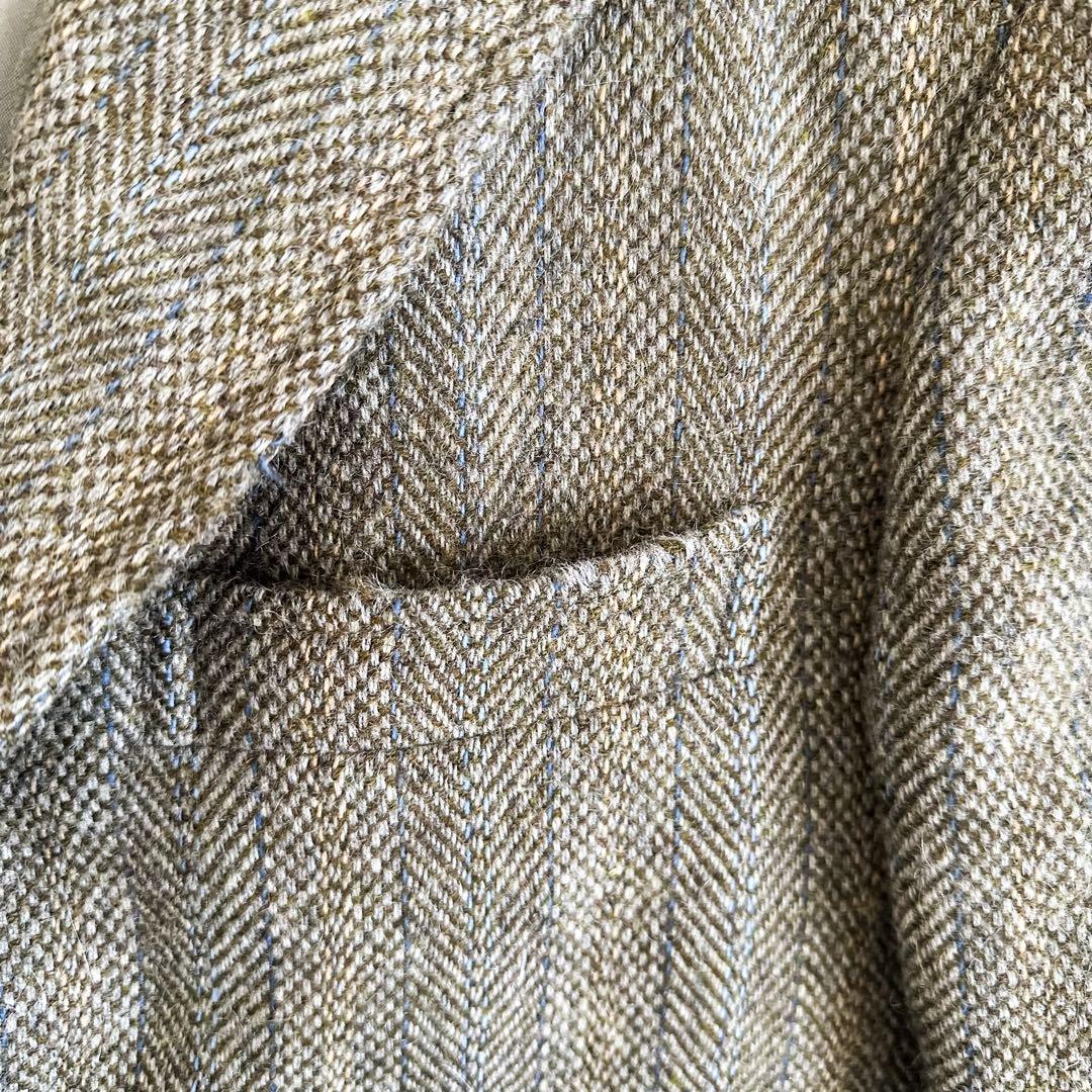 70s J PRESS カシミア モヘア ウール ツイード テーラードジャケット