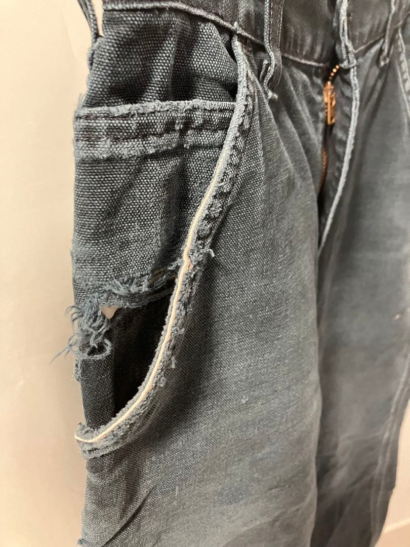 カーハート　ダックペインターパンツ　ブラック　メキシコ製