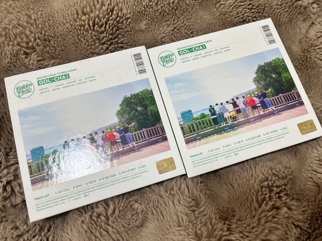 チャンジュン　直筆サイン入り　GOL-CHA!