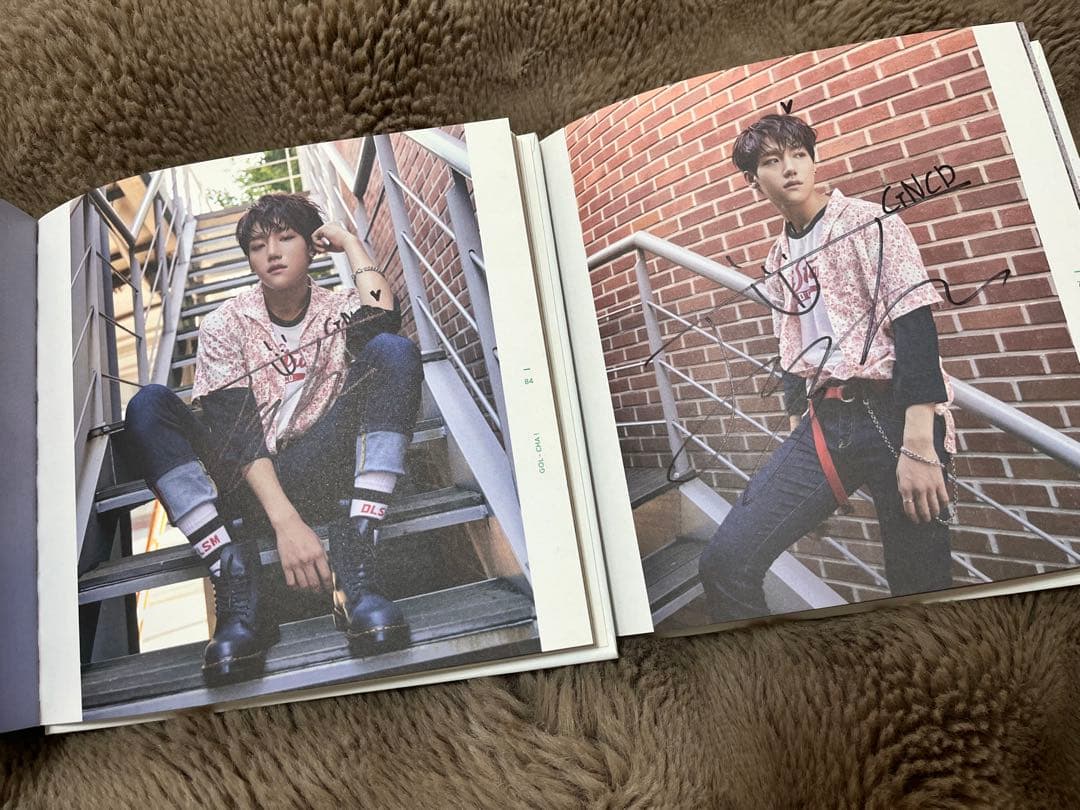 チャンジュン　直筆サイン入り　GOL-CHA!