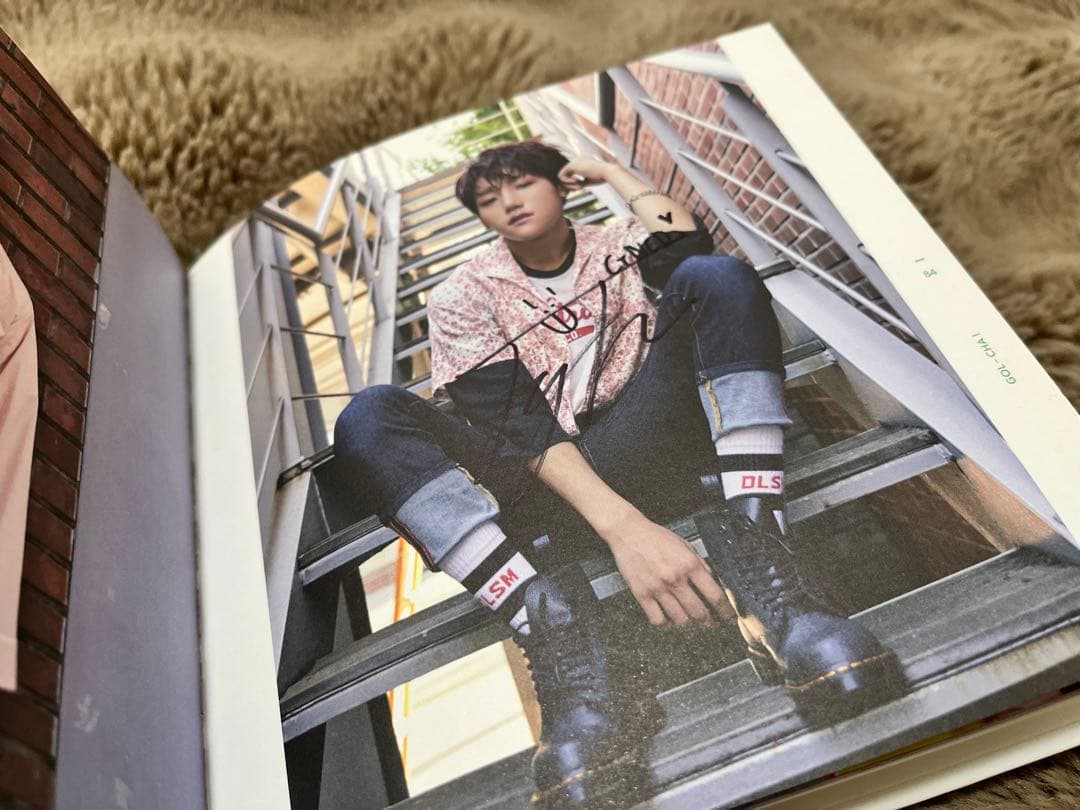 チャンジュン　直筆サイン入り　GOL-CHA!