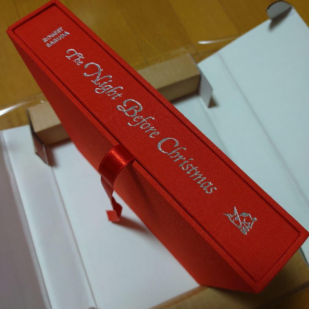 ロバートサブダ「ナイト・ビフォー・クリスマス」しかけ絵本　限定版　直筆サイン入り