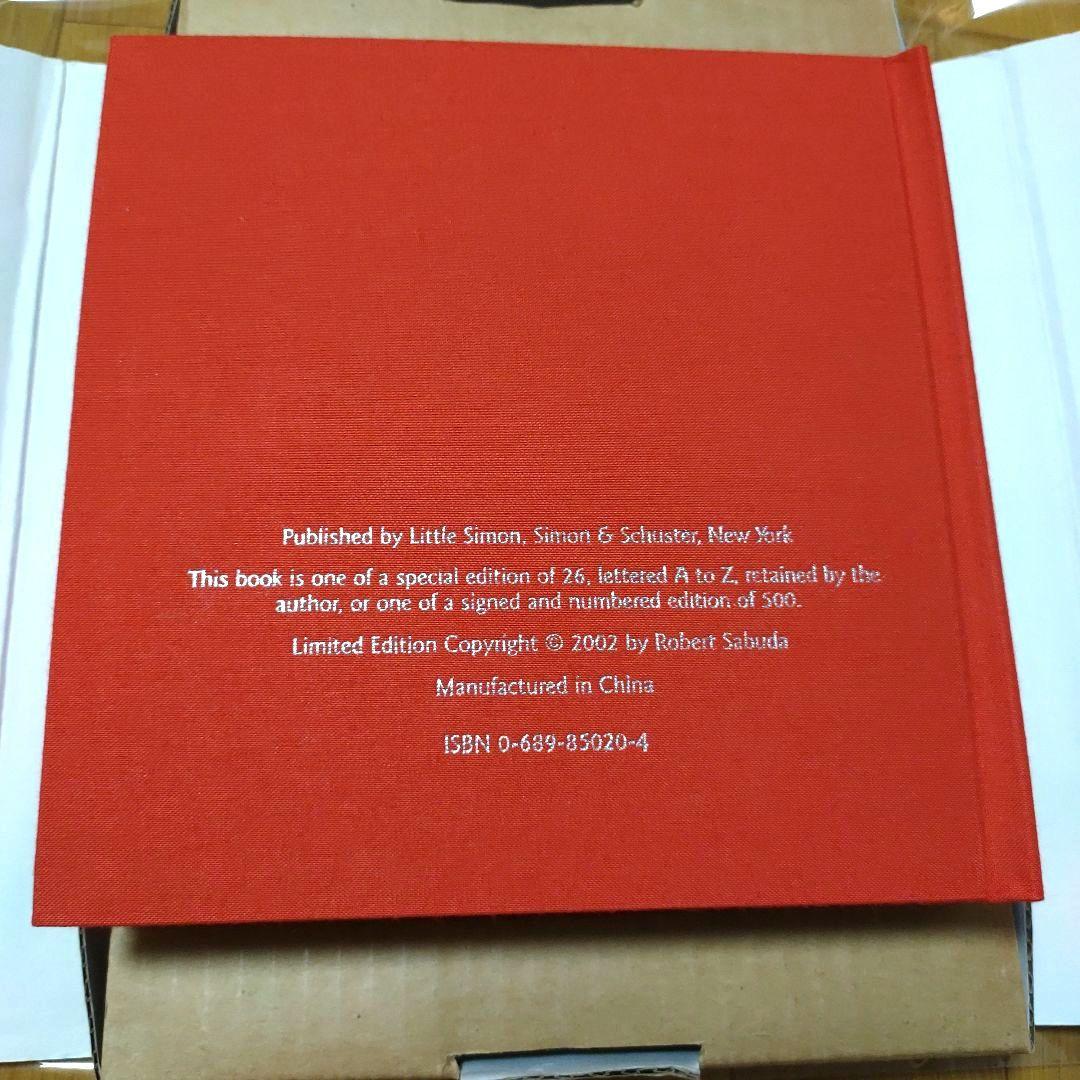 ロバートサブダ「ナイト・ビフォー・クリスマス」しかけ絵本　限定版　直筆サイン入り