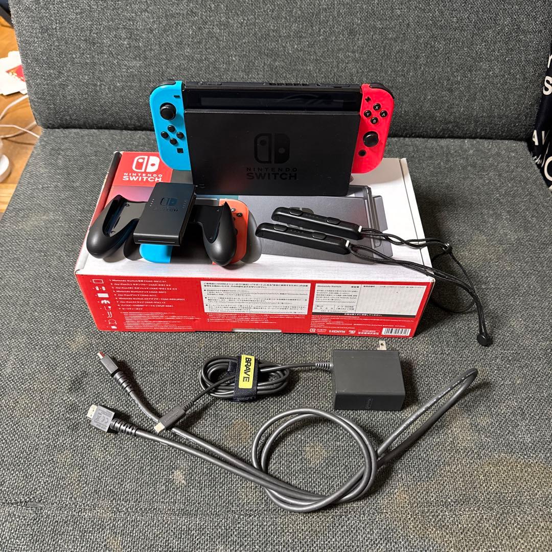 Nintendo Switch 本体 ネオンブルー/ネオンレッドジャンク品