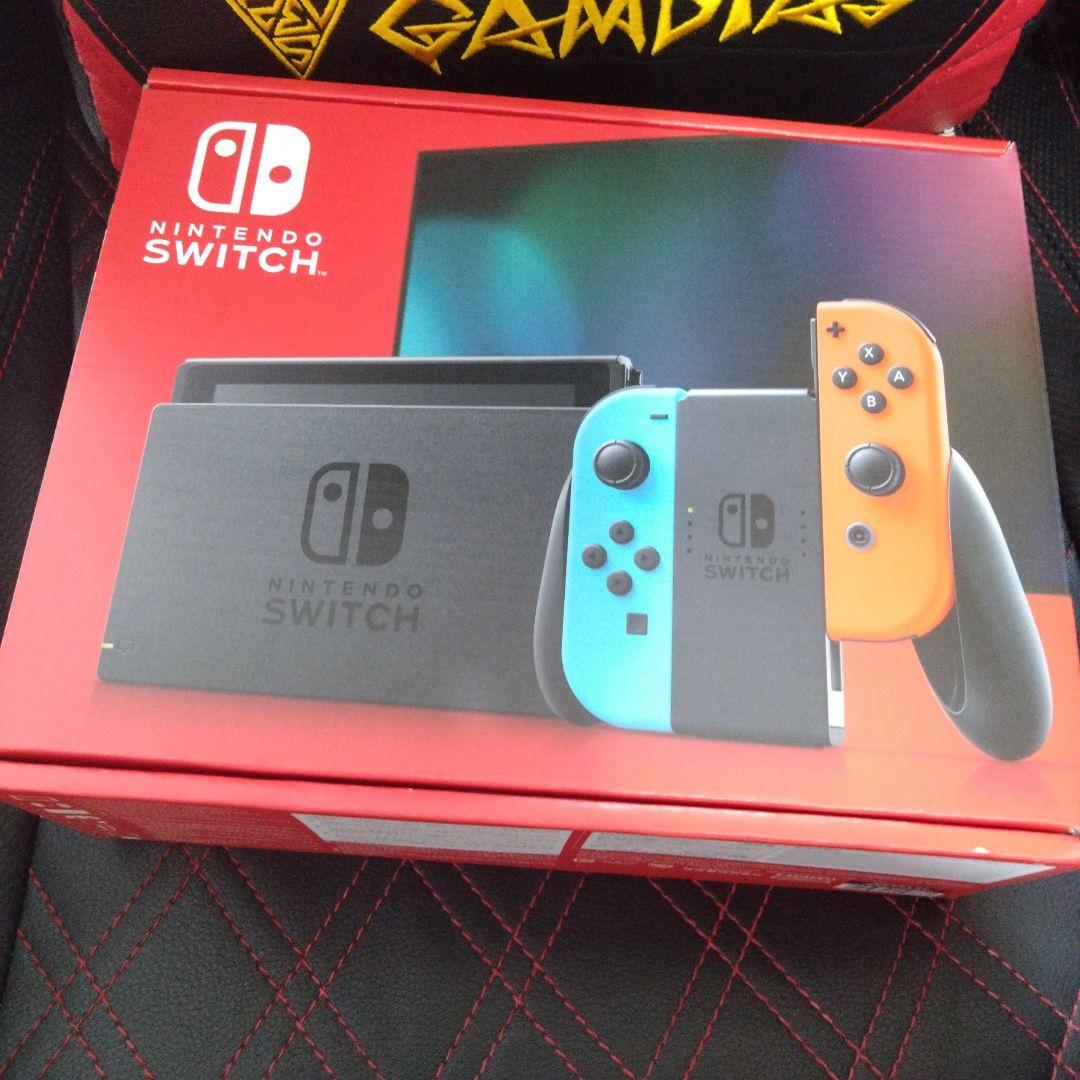 Nintendo Switch 本体 青・オレンジ　新品未開封