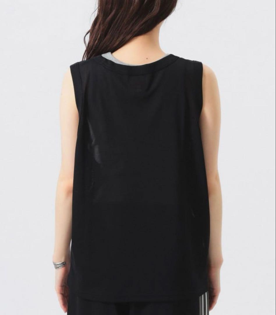 BEAMS BOY 別注NEEDLES / ポリエステル メッシュ タンクトップ