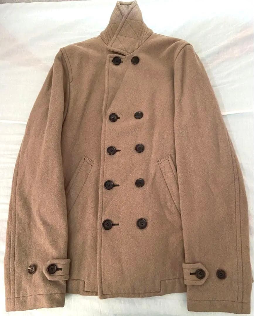 コムデギャルソンオムプリュス ピーコート キャメル