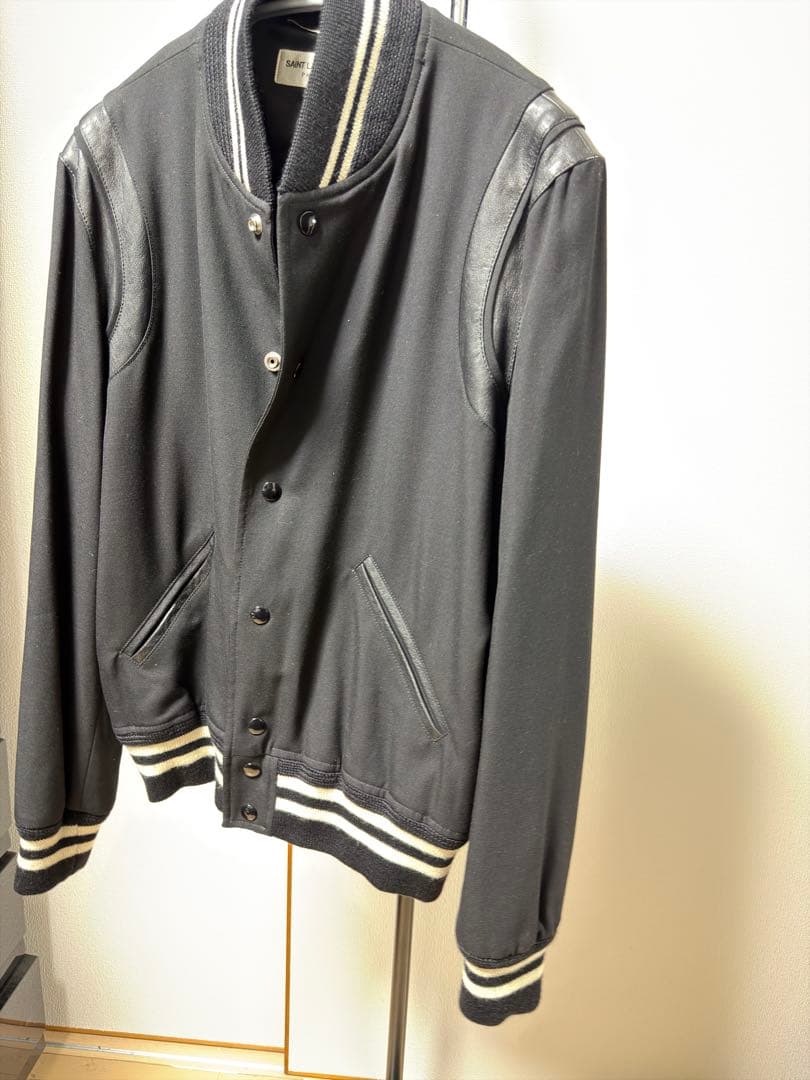 サンローラン テディジャケット ボンバー エディ スリマン